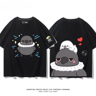 แฟชั่น การพิมพ์ เสื้อยืด THE Game Love and Deepspace Sylus Xavier Rafayel Zayne Tshirt for Girls Wom