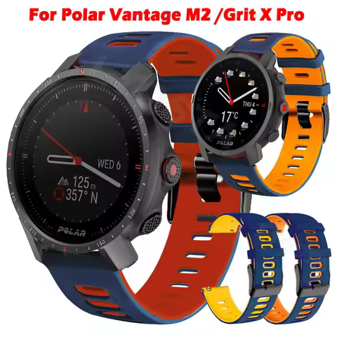 For Polar Vantage M M2 Sport Silicone Strap Smart Watch Band For Polar Ignite/Ignite2/Unite/Grit X P
