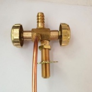 5B Cast Iron Stove Faucet + Pilot