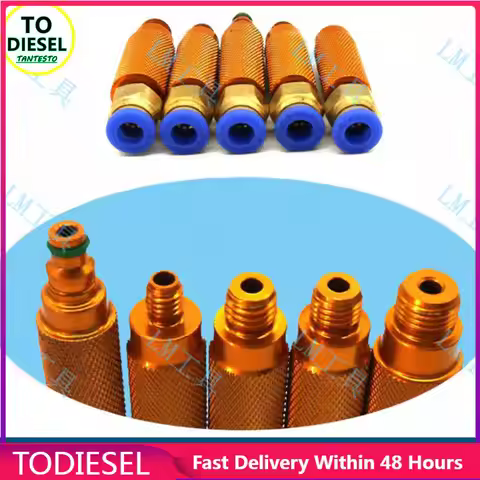 5pcs CRIN Injector Oil Return Quick Connect Joints Repair Tools for BOSCH DENSO