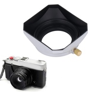 Camera Lens Hood  Square 39mm Metal Protective for Accessories