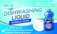 Generic Dishwashing Liquid Sticker Label