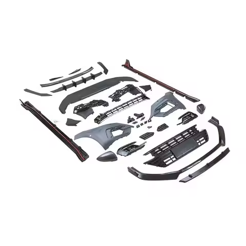 Glossy Black ABS Car Front Bumper of Body Kit for Volkswagen VW Arteon 2019 2020