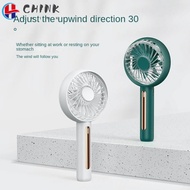 CHINK Handheld Fan, USB Rechargeable Wind Speed Adjust Table Fan, Portable Multifunctional Electric Fan camping Office Desktop