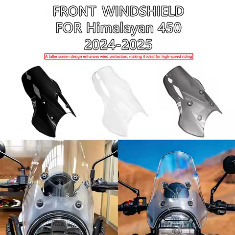 Himalayan Adventure Sports Windshield For Himalayan 450 Spoiler himalayan450 HIMALAYAN 450 Himalayan
