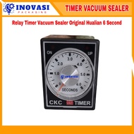 Original Hualian DZ-400/2E DZ-500/2E Vacuum Sealer Timer Relay 6 Seconds