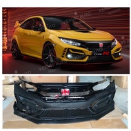 CIVIC FC TYPE R 2020 FRONT BUMPER + DIFFUSER + GRILLE SET BODYKIT