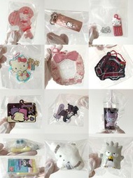 Sanrio扭蛋/食玩/卡套 hello kitty，Cinnamoroll 玉桂狗，Kuromi 可羅米，BAD BADTZ-MARU XO仔，Little twin stars 雙子星 Kiki&