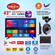 Qshope.my / LED TV 43"/40" Inch SMART TV ANDROID TV / DIGITAL TV with DVB-T2