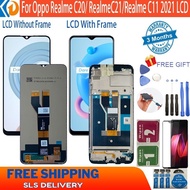 For Oppo Realme C20/ RealmeC21/Realme C11 2021 LCD Display Screen With Frame Display Touch Screen Pa