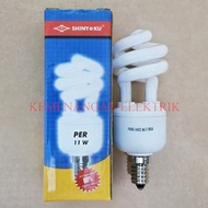 SHINYOKU LAMPU PER KEONG 11W E14 / LAMPU SPIRAL 11 WATT / LAMPU TORNADO E14 11WATT