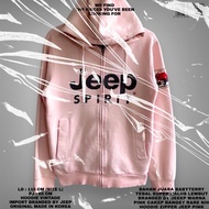 HOODIE ZIPPER IMPORT/HOODIE JEEP/HOODIE PINK/HOODIE JEEP PINK ORIGINAL/JEEP ORIGINAL/HOODIE ZIPPER J