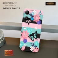 HP Latest Infinix Smart 7 2023hp - Fashion FLOWER - Casing Infinix Smart 7hp - Pro Camera Softcase I