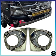 HINO 300 DUTRO XZU720 WU720 Bumper Fog Lamp Cover Chrome HIGH QUALITY