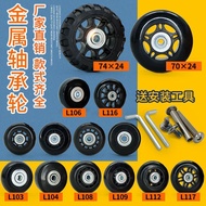 Luggage Wheels Replacement Suitcase Wheels Repair Kit Axles Deluxe Luggage Swivel Wheels Rotation Su