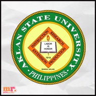 ASU LOGO STICKERS | AKLAN STATE UNIVERSITY | WATERPROOF STICKERS