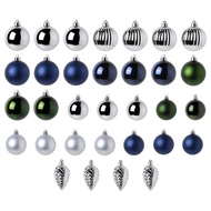 [CLEARANCE] INSTIC Christmas Tree Decorative Balls | 6cm Christmas Bauble Decorations & Ornaments | 