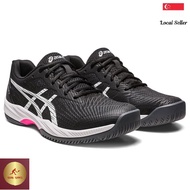 Asics Mens Gel Game 9 Black/Hot Pink Tennis Shoes