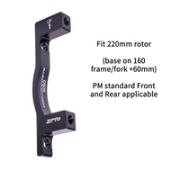ZTTO Disc Brake Adapter from 160mm to 220mm Rotor +60mm Offset for 220mm PM Brake Caliper Rotor Adap