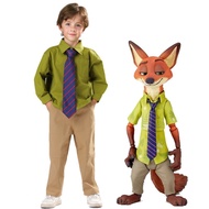 Zootopia  Fox Nick Cosplay Costume  Halloween Costume Children's Cosplay Performance