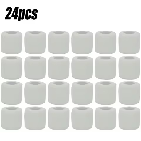 6/12/24Pcs White Sport Self Adhesive Elastic Bandage Wrap Tape Elastoplast For Knee Support Pads Fin