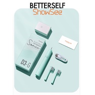 【HOT SALES 】 Xiaomi ShowSee Sonic Electric Toothbrush  (Teeth Whitening Toothpaste) Mouthwash 电动牙刷 B