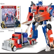 Transformer Auto Robot Optimus Perdana Bumblebee Boy Autobot Shide Robot