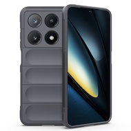 Ốp lưng chống sốc Silicone lỏng Ốp lưng cho Xiaomi POCO F6 Pro/Redmi K70/K70 Pro 6.67inch Vỏ bảo vệ 