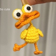 Ugly Duckling Ugly Cute Cute Little Duck Knitting Wool Crochet diy Material Bag Crochet Little Yello
