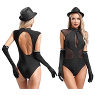 cod Women Jazz Latin Salsa Tango Ballroom Dance Competition Costume Nightclub Dj DS Stage Rave Party
