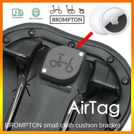Brompton Airtag Hidden Mount Holder Casing Cover for Brompton Saddle Small Cloth Seat Cushion Access