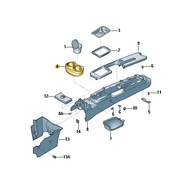 Genuine Volkswagen New Beetle 2006 - 2010 Cup Drinks Holder, 1C2862531C 2QL, 1C2 862 531C 2QL, Origi