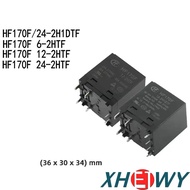 1PCS HF170F/6/12/24-2HTF/2H1DTF solar relay 40A contact  HF170F 12-2H1DTF HF170F-24-2H1DTF 6-2HTF 12
