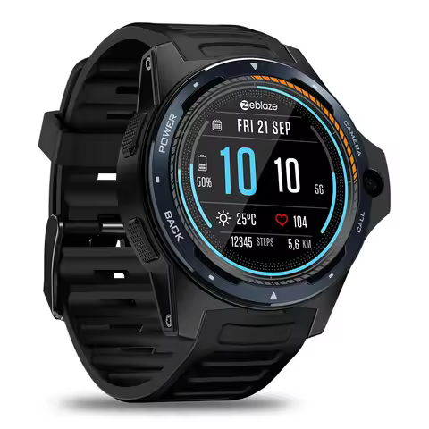 Original Zeblaze Thor 5 Smart Watch 1.39" AMOLED Display Screen 2GB+16GB 8MP Front Camera Dual Syste