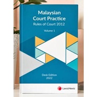 Malaysian Court Practice, Rules of Court 2012, Desk Edition (2022) Softcover