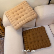 Biscuit Cushion Futon Mat Tatami Mat Long-Sitting Cute Chair Cushion Office Dining Chair Seat Cushion Chair Cushion