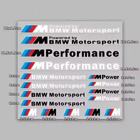 Car Body Modification Helmet Waterproof Stickers New Sticker Motorcycle Electric For BMW M3 M4 M5 F9