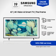 Samsung 43" The Frame LS03FA QLED 4K Vision AI Smart TV (2025) [Online Exclusive]