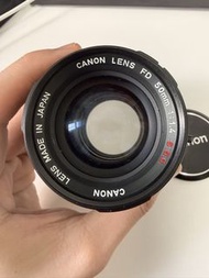 Canon FD 50mm f/1.4 S.S.C. 鏡頭 7成新