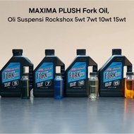 Maxima Plush Fork Oil 5 7 10 15 wt Rockshox Suspension Oil MTB Roadbike Mountain Racing Smooth