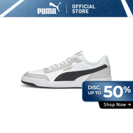 PUMA Sepatu Trainer Caracal Puma White-Puma Black-Gray Violet