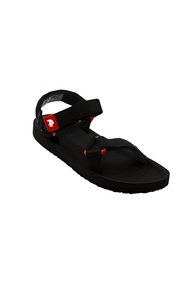 Fipper Trekker 2.0 Sandal in Black / Pumpkin