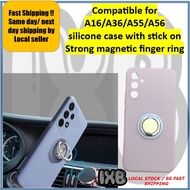IXB Sam A16 A36 A55 A56 Phone Case with magnetic finger ring / kick stand / car magnetic
