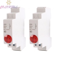 Compact DIN Rail Indicator AC 50Hz To 60Hz Compatible Minimal Space Occupation