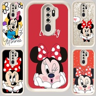 M-114 Minnie White Case for OPPO A5 A39 A9 2020 Reno 2Z A37 2F F11 A83 Pro