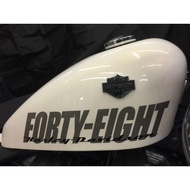 Harley-davidson FORTY EIGHT TANK DECALS STICKERS 1SET