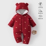 Anyang Infant Children's Clothing Baby Jumpsuit 2g Cotton Thickened Cotton Clothes Infant Clothes Wa