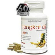 VH Nutrition TONGKAT ALI for Men 60 Capsules Extra Strength Mens Support Supplement* | 1200mg Per Serving | Pure Eurycoma Longifolia (LongJack) Extract Powder