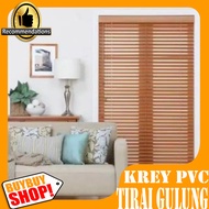 TIRAI GULUNG PENUTUP JENDELA BERKUALITAS / PVC gulung Indoor Outdoor / Tirai gorden krey pvc blind door / Lampu &amp; Dekorasi / Dekorasi Rumah / Rawatan Tingkap / Tirai