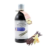 McCormick Culinary Imitation Vanilla Flavor 473 ml แม็กคอร์มิกแต่งกลิ่นวานิลลา ขนาด 473 มล. แบบขวดดำ